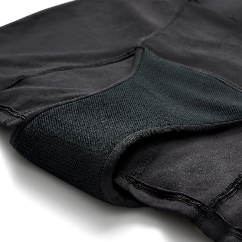 THINX Ultra-Soft Period Underwear, Overnight Boy-Shorts Leakproof, Holds Up to 12 Regular Tampons*, Period Underwear for Women, Reusable & Controls Odor, Black, 1X - Image 4